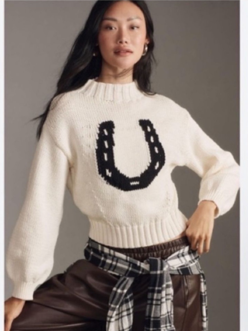 The Pippa Mock-neck Sweater By Maeve: Icon Edition In Black